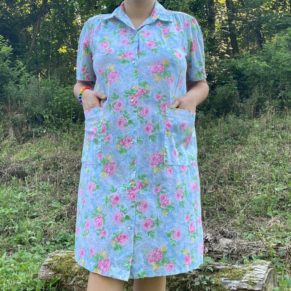 Floral House Dress